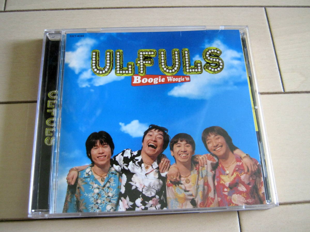 【美品帯あり】廃盤*ウルフルズ ブギウギ'96 ULFULS BOOGIE WOOGIE '96 奥田民生拍卖