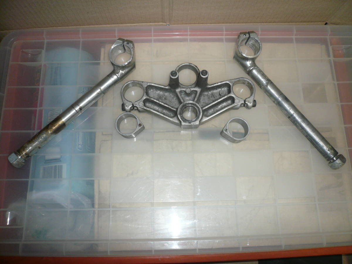 YAMAHA ヤマハ 29L 3HM ハンドル トップブリッジ スペーサー? 当時物 本物 希少品 純正 セット 当時物希少素人長期保管品拍卖