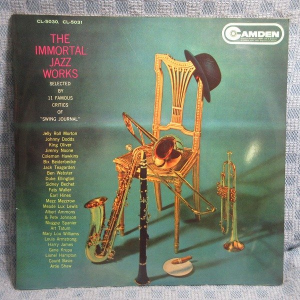 VA338●CL-5030-31/スイング・ジャズ誌協賛:11人の評論家の選出による「ジャズ座右名盤集」LP(アナログ盤)2枚組拍卖