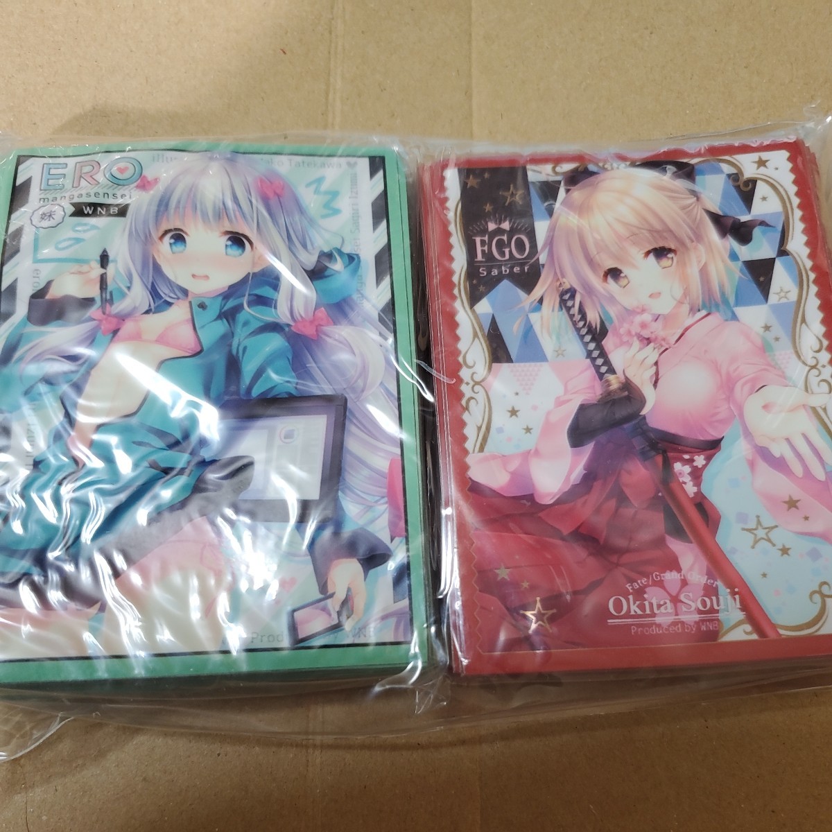 Fate えろまんが先生 スリーブ カードスリーブ2種セット 館川まこ C92 WNB 数量4拍卖