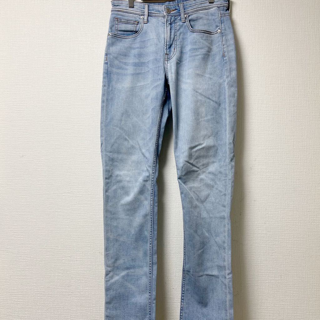 NAVY JEANS ストレッチ テーパードジーンズ デニムパンツ 28拍卖