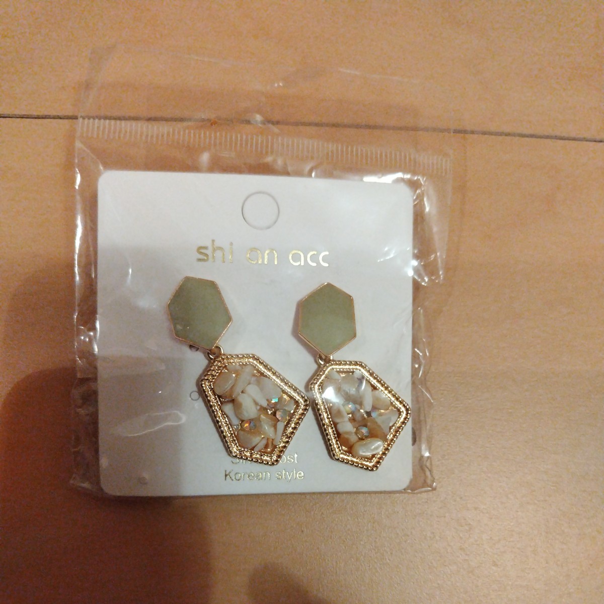 ピアス アクセサリー 韓国 shi an acc ラインストーン 雑貨 大ぶり korean style拍卖