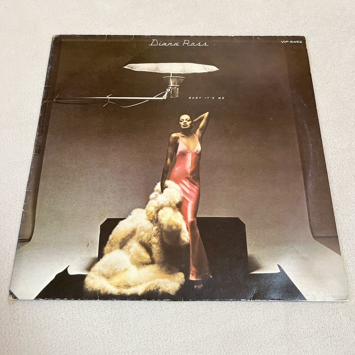 【US盤米盤】DIANA ROSS BABY IT'S ME ダイアナロス GETTING READY FOR LOVE / LP レコード / VIP 6452 / スリーブ有 / R&Bソウル拍卖
