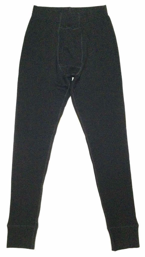 新品「MINUS33」“706 KANCAMAGUS BOTTOM” スーパーファインメリノウール100% インナー/アンダーウェア SIZE:S Black ②拍卖