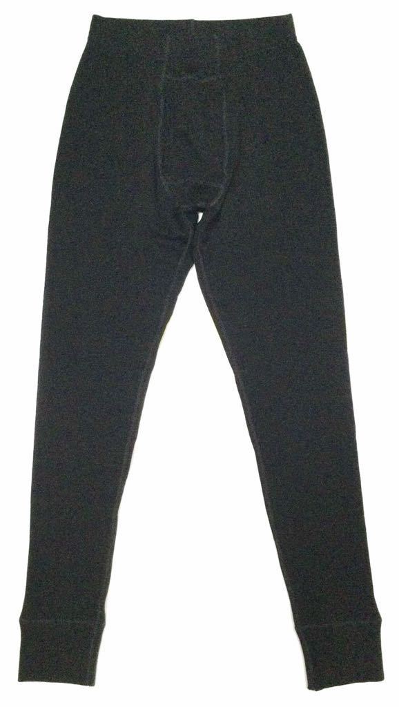 新品「MINUS33」“706 KANCAMAGUS BOTTOM” スーパーファインメリノウール100% インナー/アンダーウェア SIZE:XS Black ②拍卖