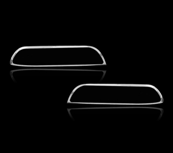 BMW用 5シリーズ E39用 1996-2003 クロームメッキ フロントランプリム ヘッドライト トリム ヘッドランプリム ベゼルカバー拍卖