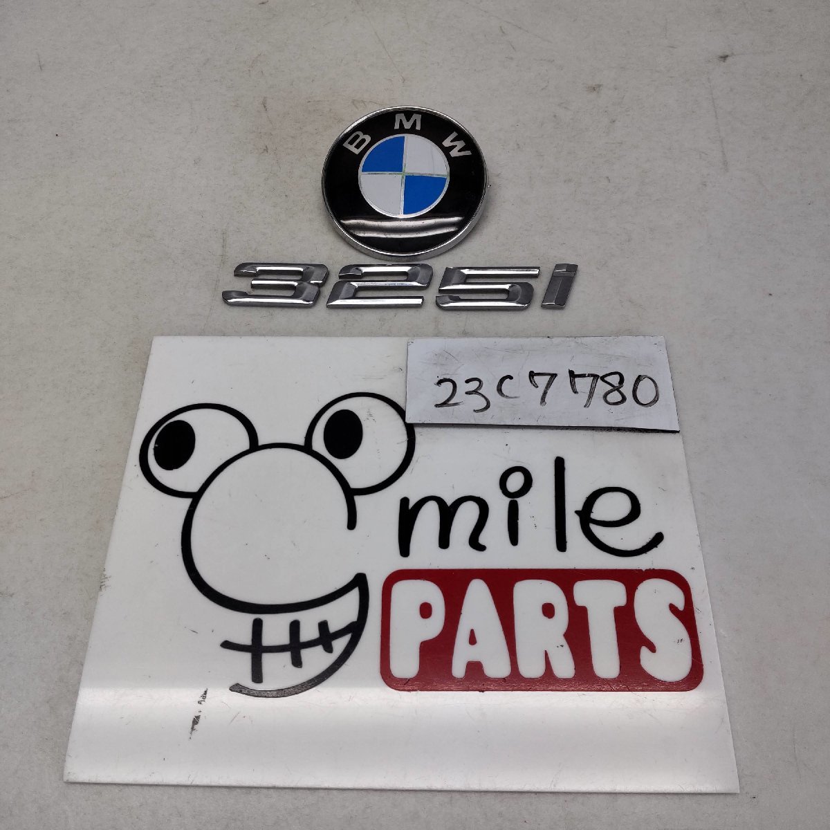 BMW 3シリーズ E46 AV25 純正 トランクエンブレムセット 1A2-7-5/23C7780*同梱不可拍卖