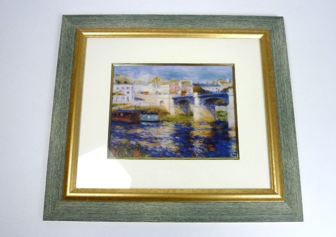 アートフレーム・パネル◆ルノアール:シャトーの橋 新品 展示品拍卖