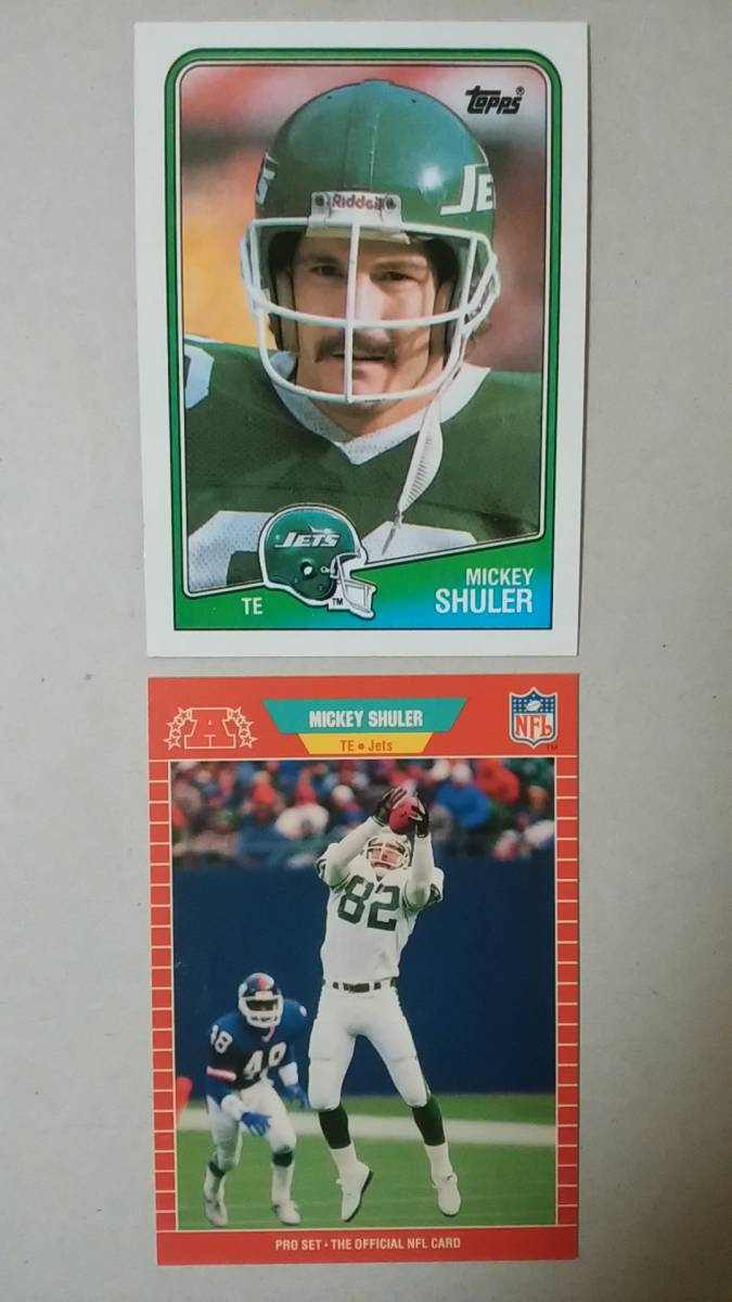 NFLカード MICKEY SHULER 5種 ジェッツ イーグルス TE拍卖