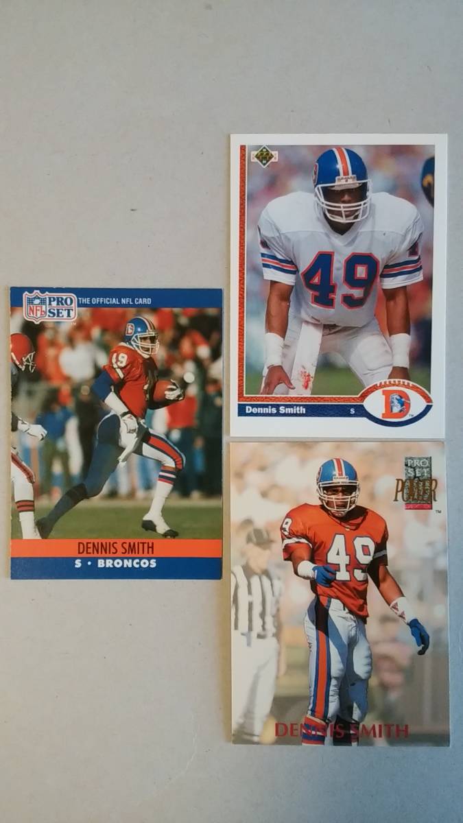NFLカード DENNIS SMITH 7種 ブロンコス S拍卖