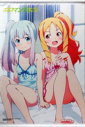 エロマンガ先生 ゲーマーズ全巻購入特典 紗霧の妄想 B2タペストリー /未開封拍卖
