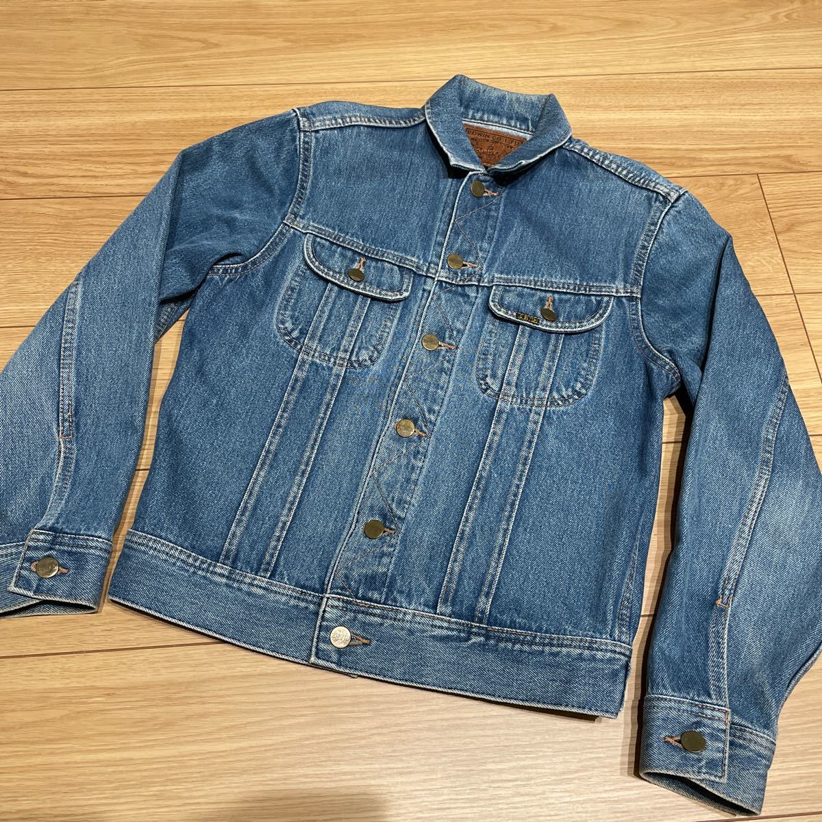 80s EDWIN デニムジャケット トリプルホース拍卖