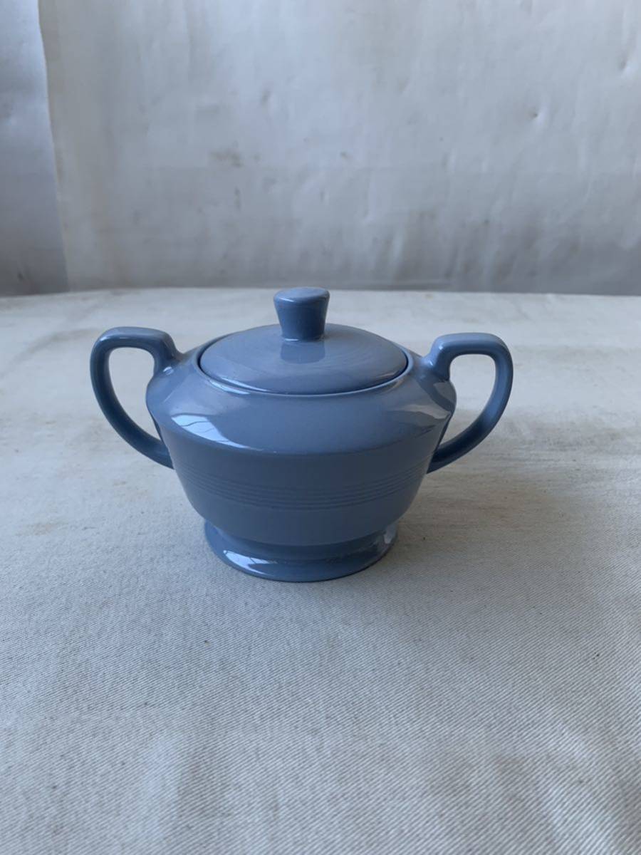 未使用デッドストック イギリス製手付きポット カフェ喫茶店昭和レトロインテリアディスプレイ古道具アンティークビンテージ店舗什器雑貨拍卖