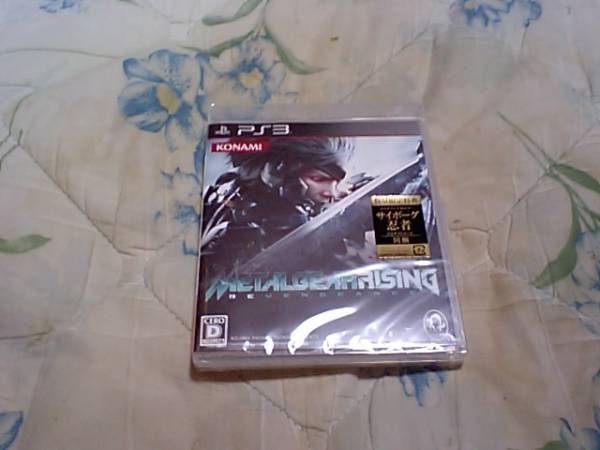 【新品PS3】メタルギア ライジングリベンジェンス拍卖