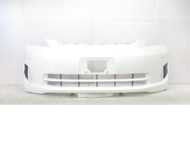 【即決有】 VELLFIRE ヴェルファイア ANH20W ANH25W GGH20W GGH25W 前期 純正 フロント バンパー ホワイトパール 52119-58230 (B036881)拍卖