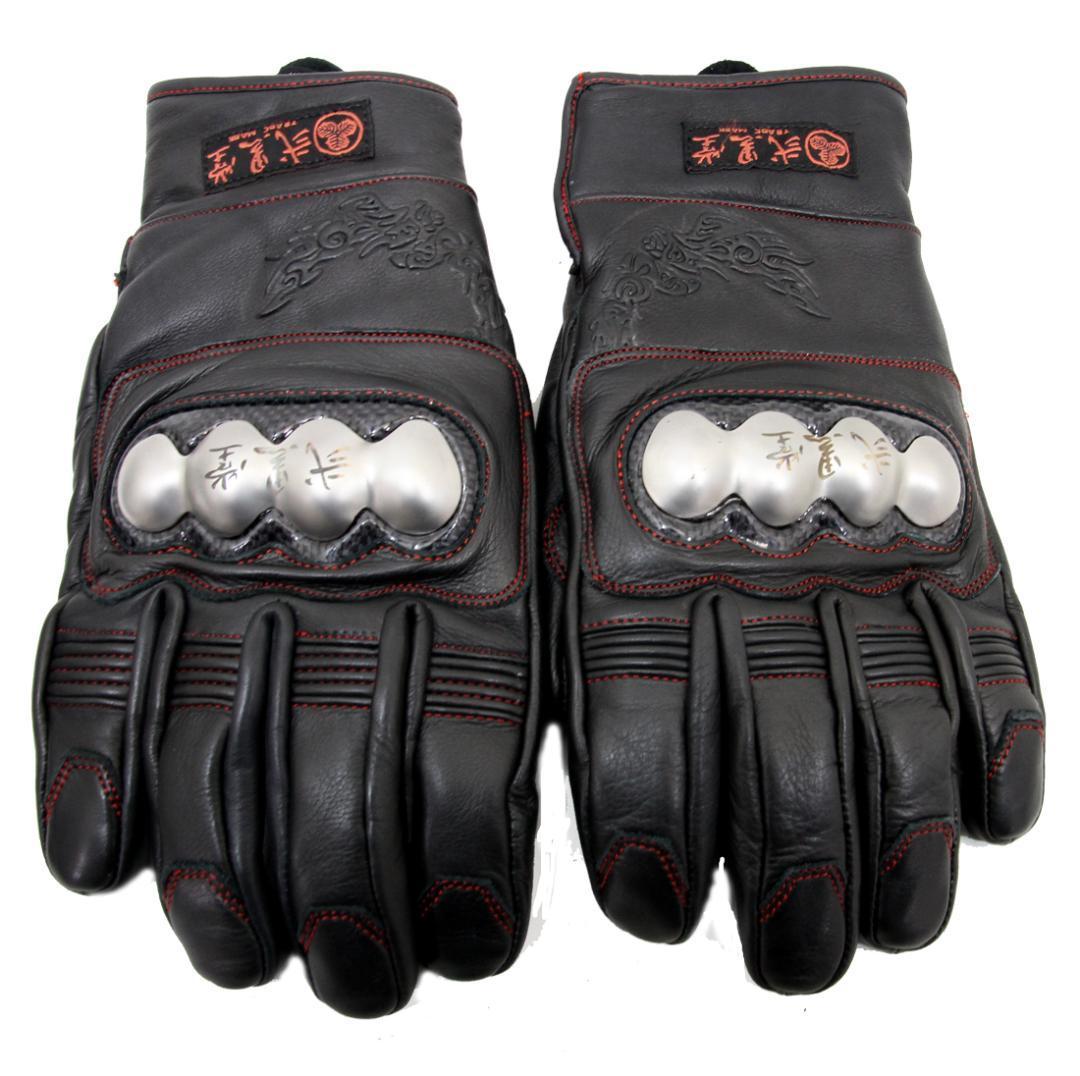 【55%引】(5091)弐黒堂 WBGN-220(M)ブラック/レッド ウインターグローブ拍卖