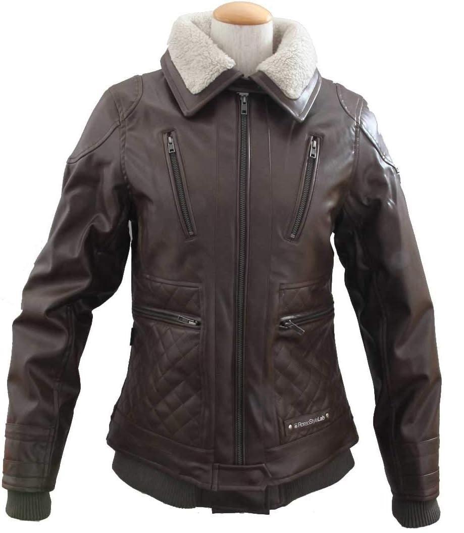 【51%引】(1035)ロッソ ROJ-952 ダークブラウン(M)フェイクレザージャケット拍卖