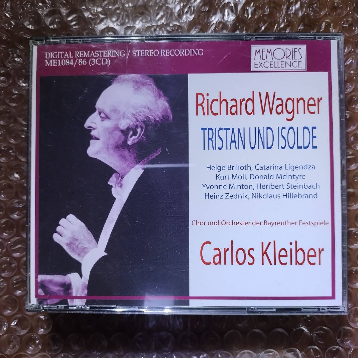 3CD MEMORIES カルロス・クライバー/Carlos Kleiber - ワーグナー:トリスタンとイゾルデ a9B0013HV2BU拍卖