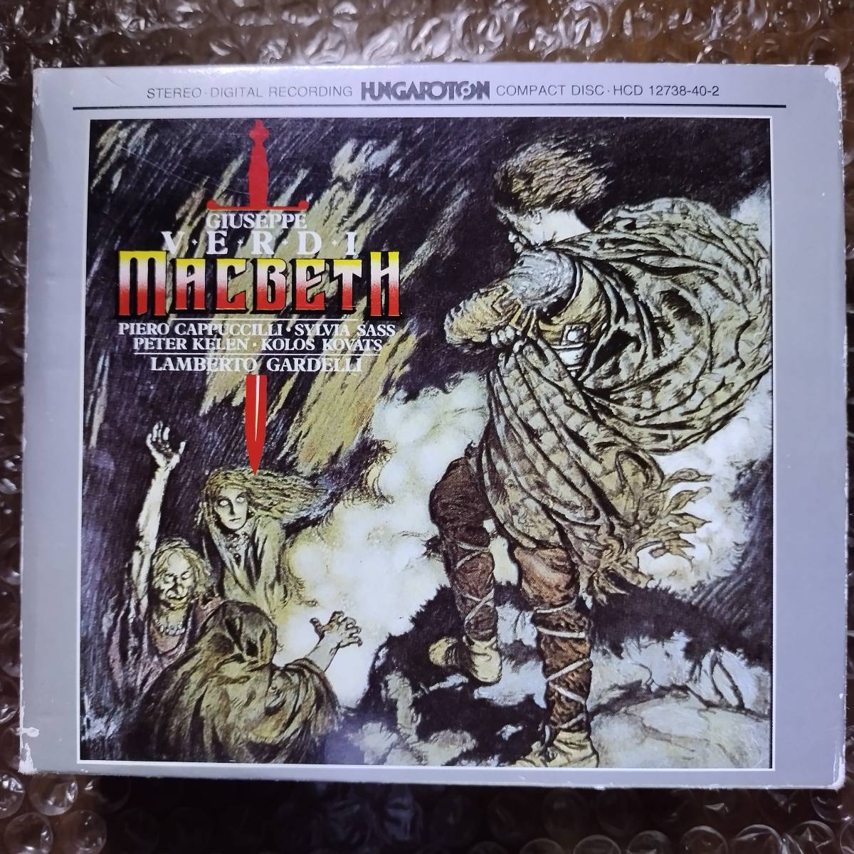 3CD-BOX HUNGAROTON初期DENONプレス盤 カプッチルリ, コヴァーツ, シャシュ他, ガルデッリ - ヴェルディ:マクベス a9B000050QHG拍卖