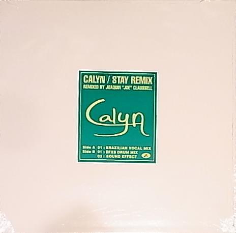★☆Calyn「Stay Remix」 Remixed By Joe Claussell☆★5点以上で送料無料!!!拍卖