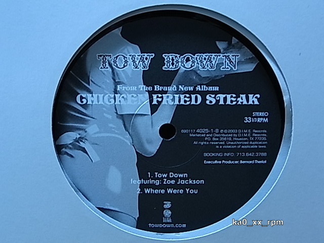 ★☆Tow Down「Chicken Fried Steak Album Sampler」♪Rich Girl☆★5点以上で送料無料!!!拍卖