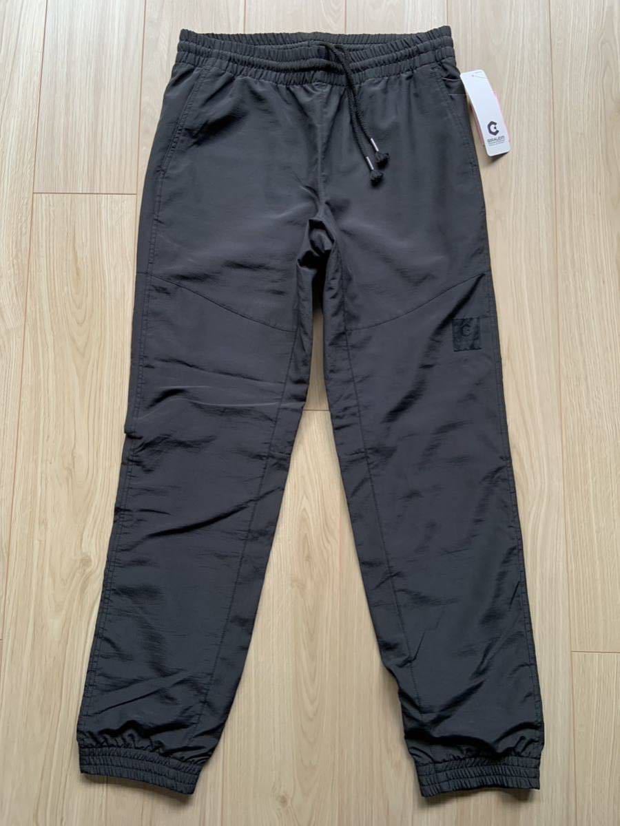 新品タグ付◇GIRAUDM ウーブンメッシュパンツ ロングパンツ O ブラック拍卖
