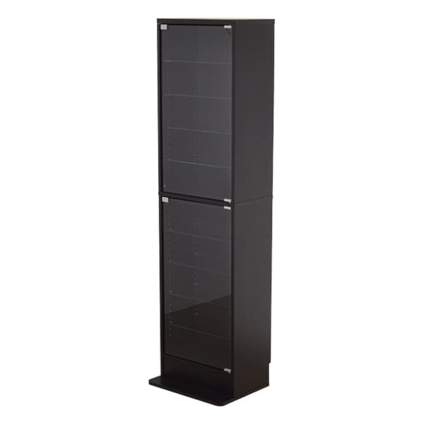 コレクションラック【-Luke-ルーク】深型ハイタイプ CLR-D-485-DBR ダークブラウン拍卖