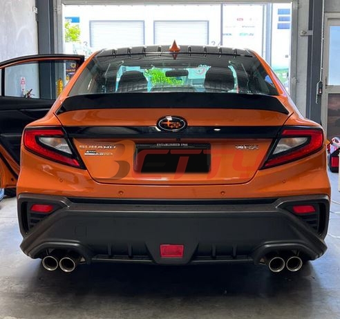 未塗装の素地 2022+ スバル WRX STI S4 VB系 VBH エアロ リアスポイラー トランクスポイラー R TYPE ABSの材質拍卖