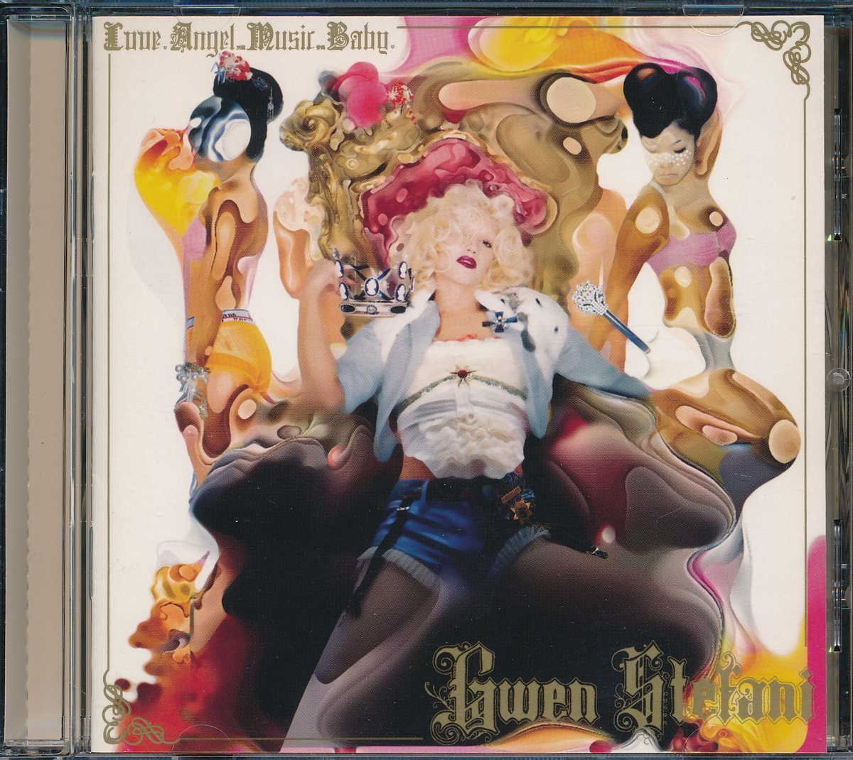 洋楽輸入盤┃グウェン・ステファニー│Gwen Stefani┃Love.Angel.Music.Baby.┃INTERSCOPEB-0003469-02│2004年┃管理7531拍卖