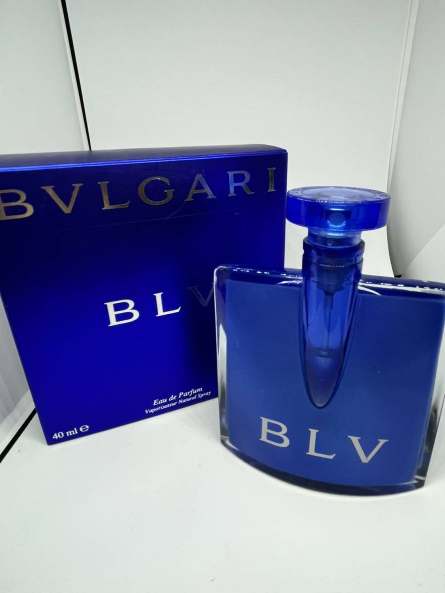 2◆廃盤☆ブルガリ ブルー元箱付き☆BLV◆ブルガリ ブルー EDP・SP 40ml☆レア品★稀少品◆◆119拍卖