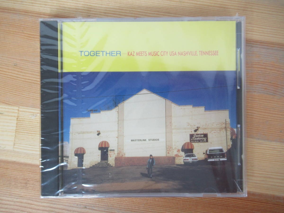 A22●未開封CD 稲村一志 TOGETHER KAZ MEETS MUSIC CITY USA NASHVILLE TENNESSEE 10曲入りアルバム 1991年 いなむら一志 230620拍卖