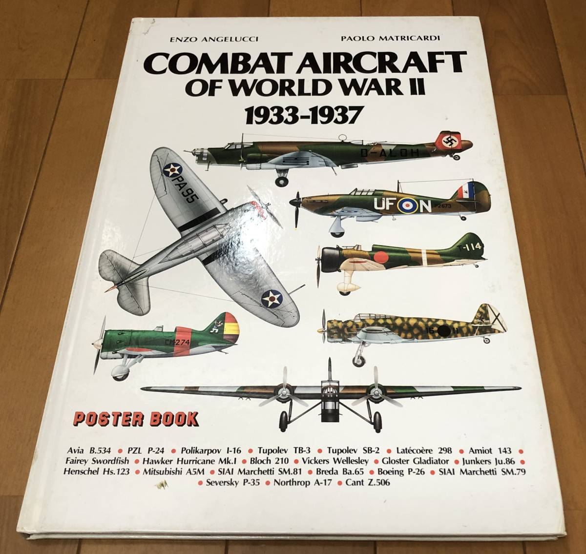 ★Combat Aircraft of World War II 1933-1937 Poster Book拍卖