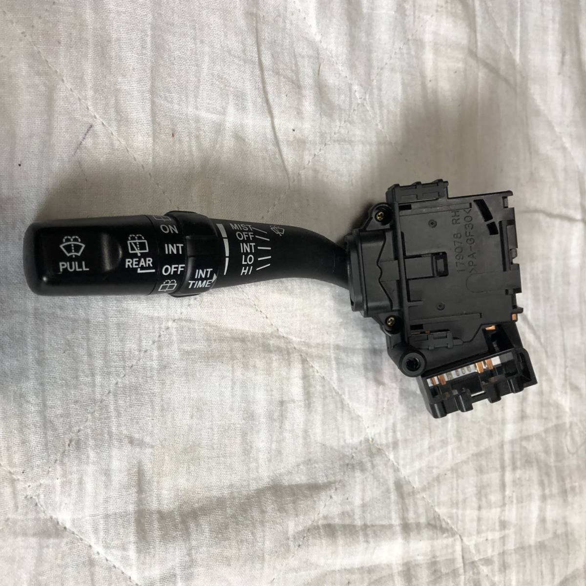 ☆AMH10NMH10 アルファード ワイパースイッチ 中古拍卖