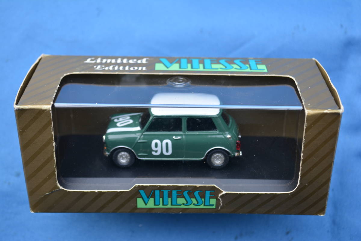当時物 VITESSE 限定品 #90 ESCC MORRIS COOPRER S  / モーリス・ワークス・ミニ・クーパー 未使用品拍卖