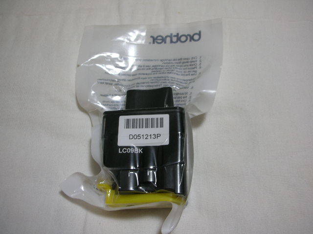 ★新品 BROTHER ブラザー 純正 インク カートリッジ LC09BK ブラック★拍卖