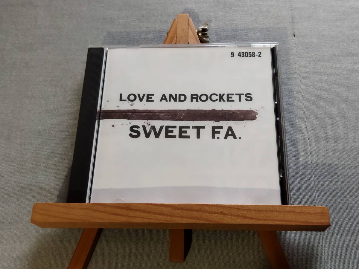 3Z19e 即決有 中古輸入CD LOVE AND ROCKETS 『Sweet F.A.』 ラヴ・アンド・ロケッツ 96年6th BAUHAUS バウハウス Daniel Ash David J 拍卖