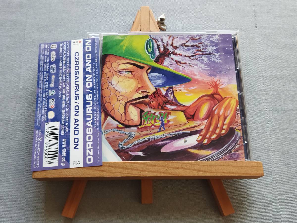 3Z19o 即決有 中古CD 廃盤帯付き OZROSAURUS 『On And On』 オジロザウルス アルバム未収シングルver Prod.SUBZERO MACCHO マッチョ 拍卖