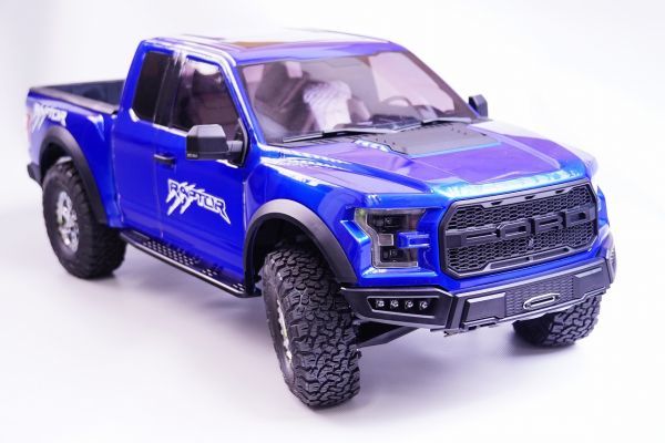 TRACTION HOBBY トラクションホビー製 F150ラプター 【ブルー】F-150(フォード)【RTRキット】拍卖