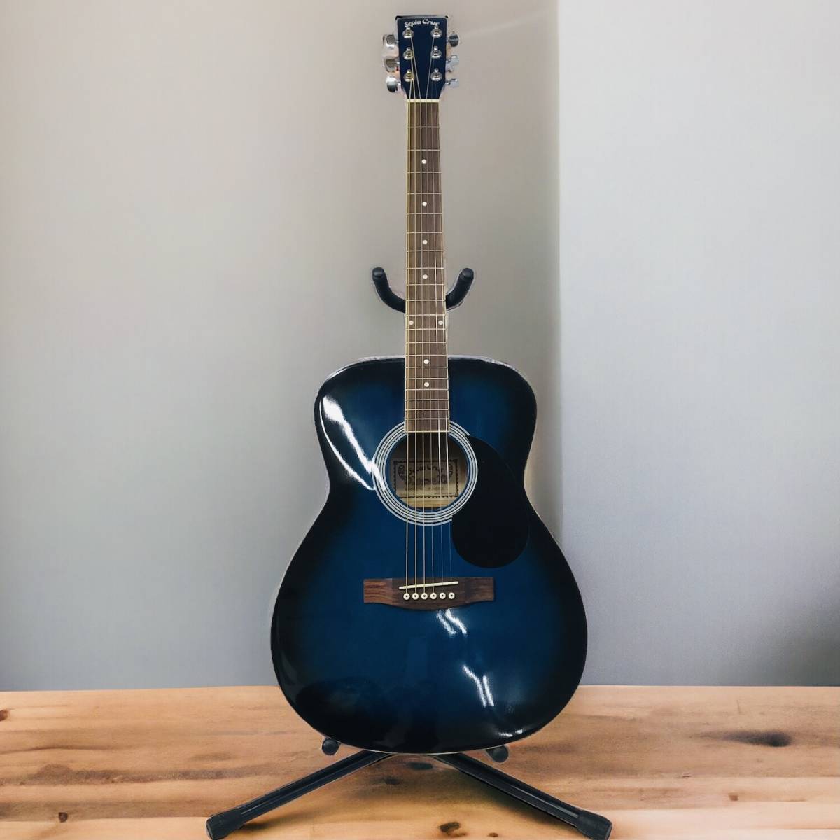 /23K522 7 Sepia Crue セピアクルー アコースティックギター F-140/BLS ソフトケース付 中古拍卖