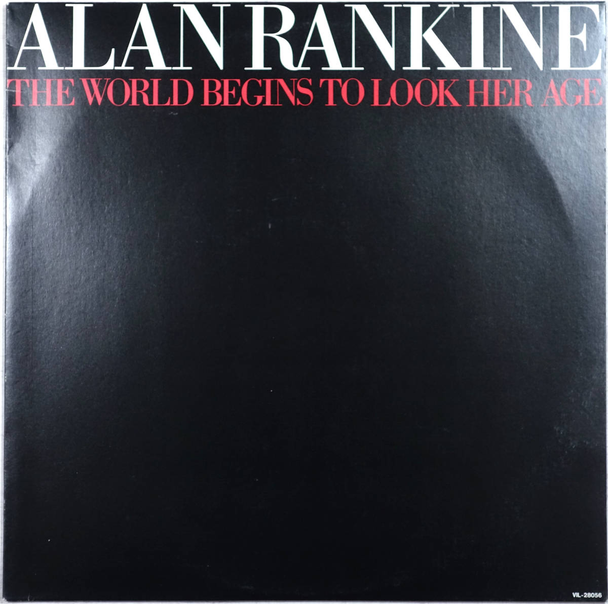 ◆ALAN RANKINE/THE WORLD BEGINS TO LOOK HER AGE (JPN LP Promo) -Crepuscule拍卖