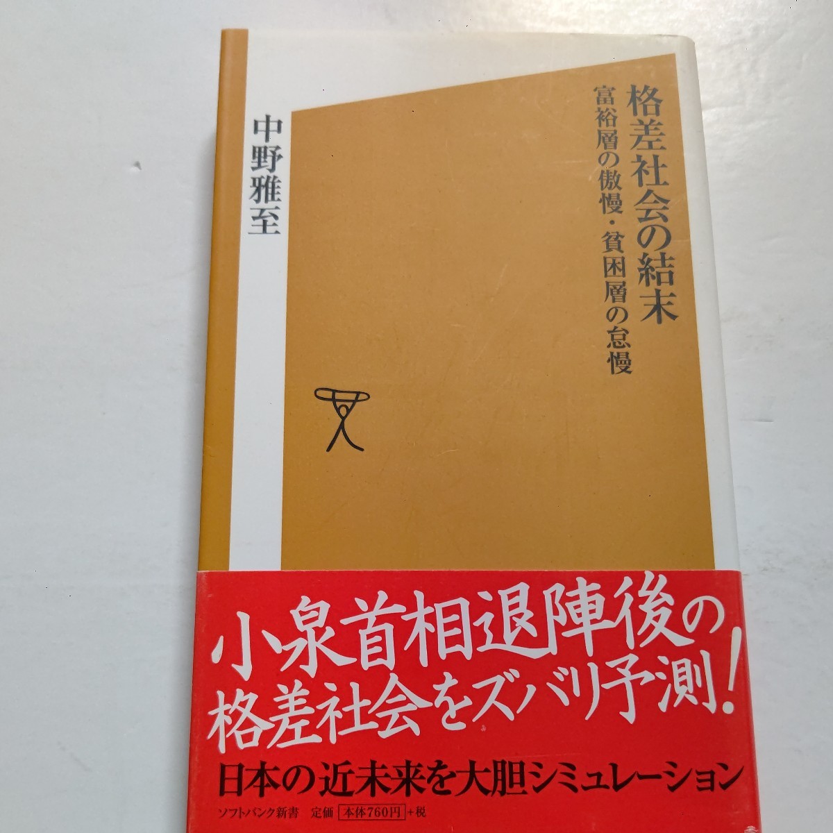 ・新品 格差社会の結末富裕層の傲慢・貧困層の怠慢本書の構成について。統計データなどを用いてわかりやすく客観的に説明。小泉政権他多数拍卖