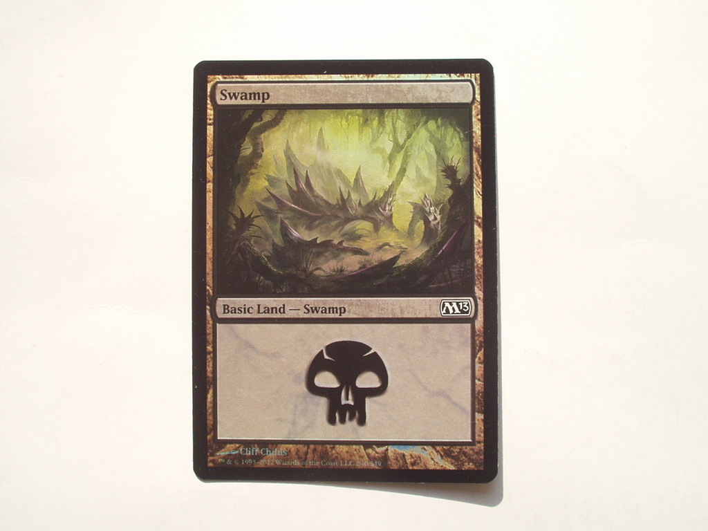 バイン MTG M13 沼 基本土地、基本地形 foil 英語1枚拍卖