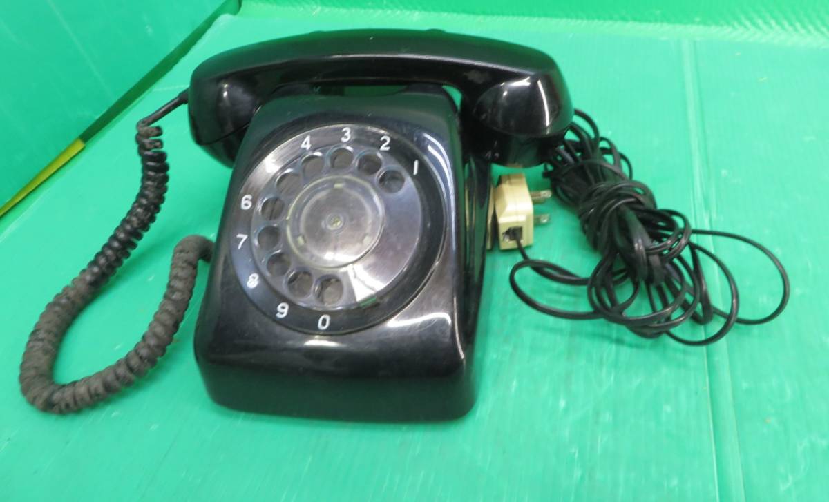 Z-2777■黒電話 昭和 レトロ 601-A2CL 中古 現状渡し拍卖