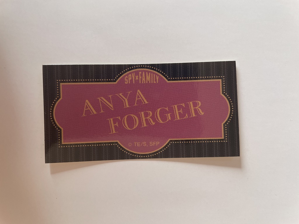 【2023.12】 スパイファミリー アーニャ フォージャー ステッカー シール ★ SPY × FAMILY 【条件付き送料無料】拍卖