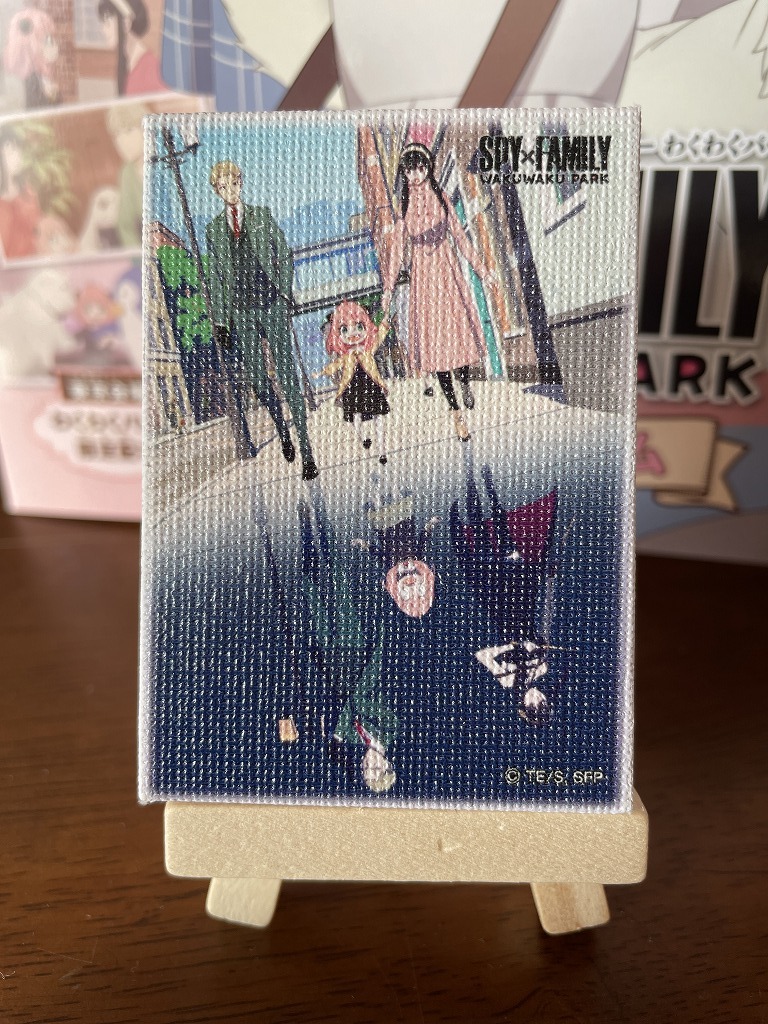 【2023.12】 スパイファミリー わくわくパーク ミニチュア アート イーゼル ★ SPY × FAMILY 【条件付き送料無料】 拍卖