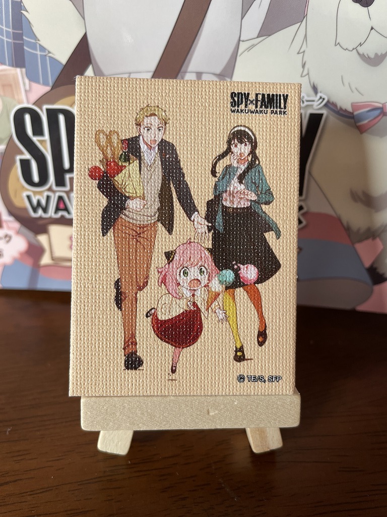 【2023.12】 スパイファミリー わくわくパーク ミニチュア アート イーゼル ★ SPY × FAMILY 【条件付き送料無料】拍卖