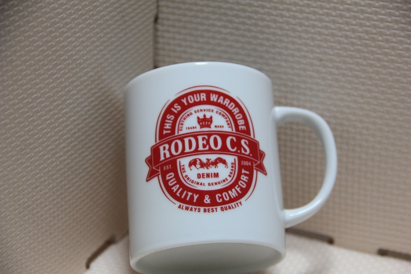 陶器製 ロデオクラウンズ ロゴ マーク マグカップ 検索 RODEO CROWNS コップ マグ グッズ拍卖