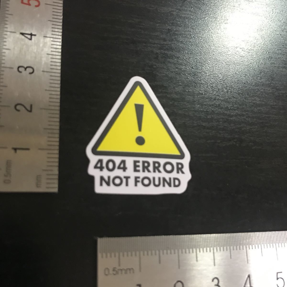 パソコンエンブレムロゴ404エラーERROR NOT FOUND コレクションシール@2504拍卖
