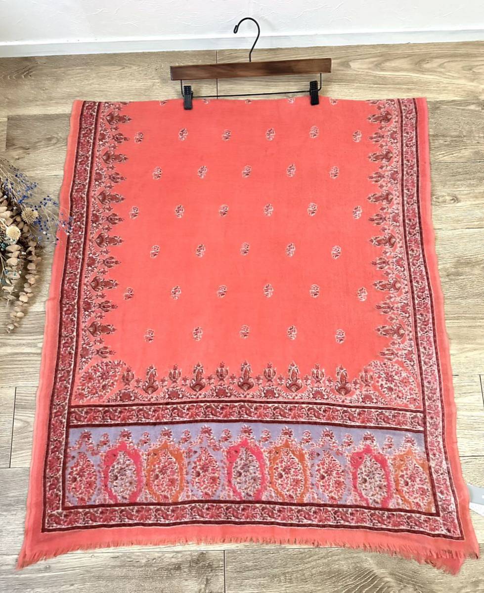 新品 ハウスオブロータス ウール 薄手 エスニック ストール 桐島かれん HOUSE OF LOTUS拍卖