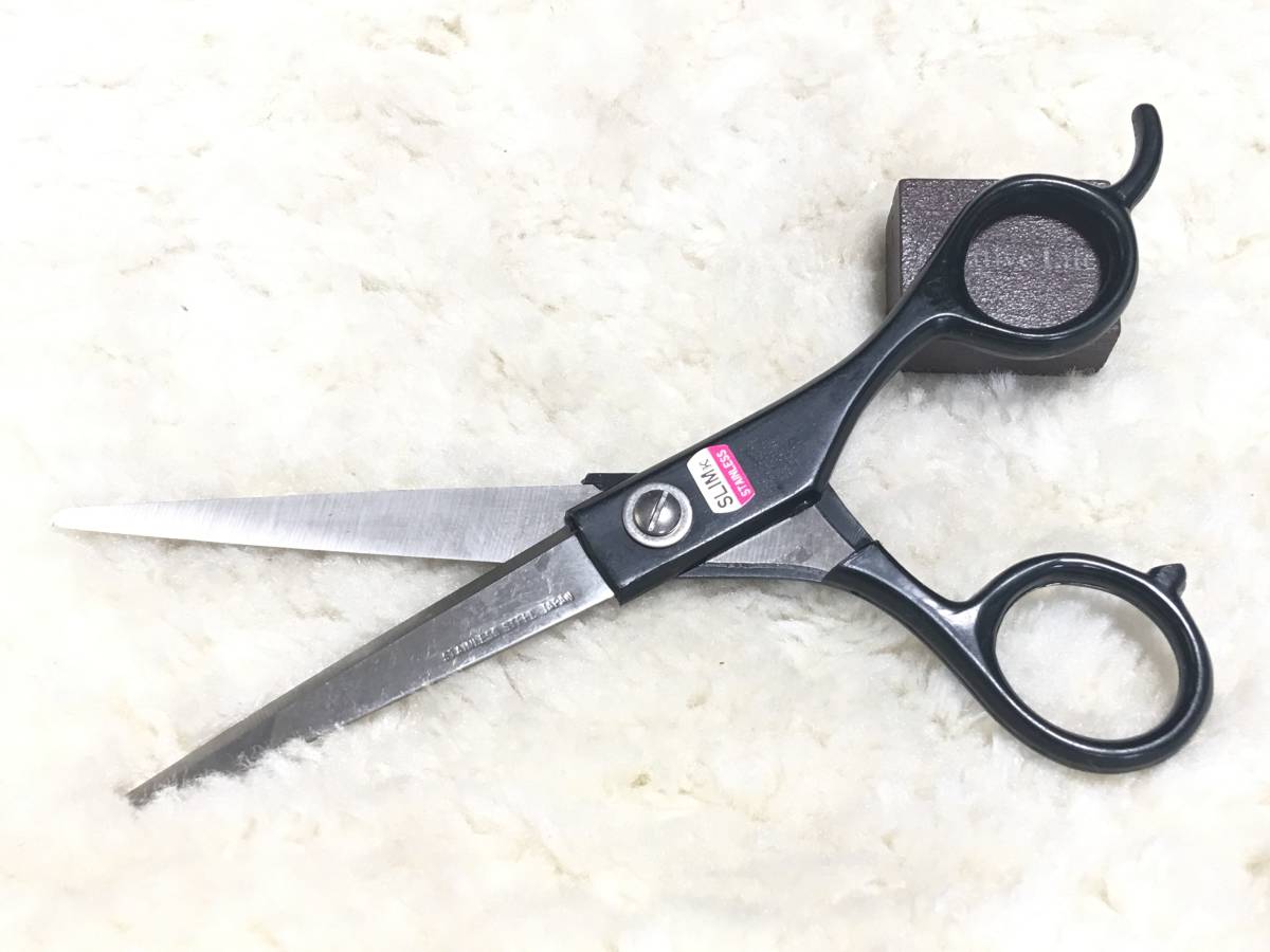 ★同梱お得★お手入れ用品・ペット用ステンレスはさみ・ストレート・SLIM♪拍卖
